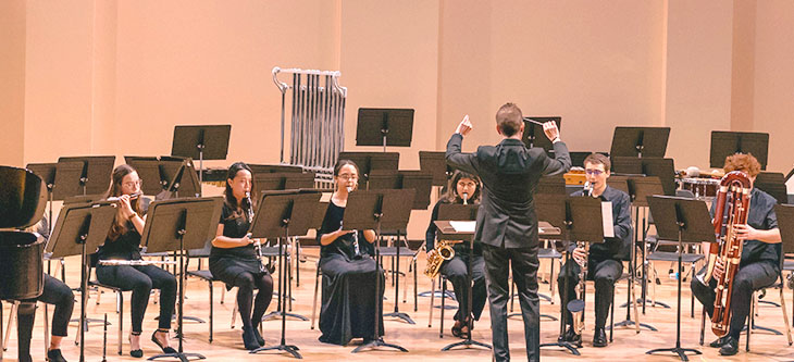 Wind Ensemble at Disney Hall