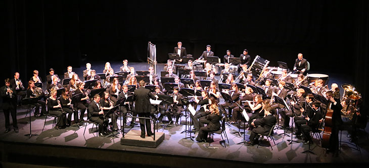 Wind Band in Manchester, England